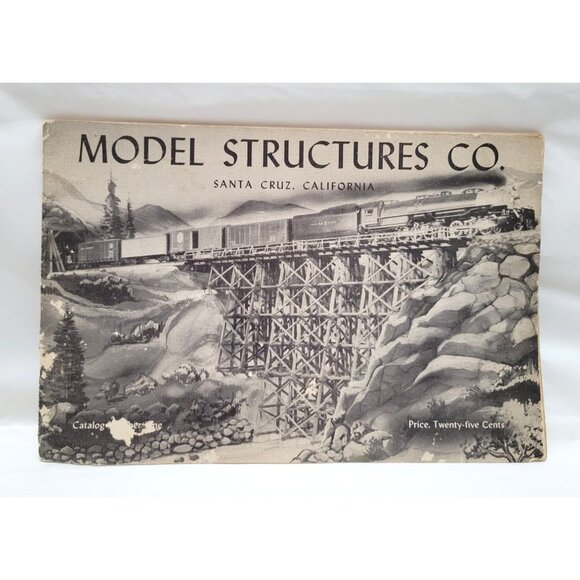 Vintage 1947 Model Structures Co. Catalog Number One - READ - Picture 1 of 7